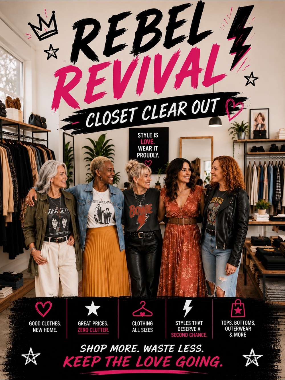 Monday Closet Clear Out! All $5 Starts!